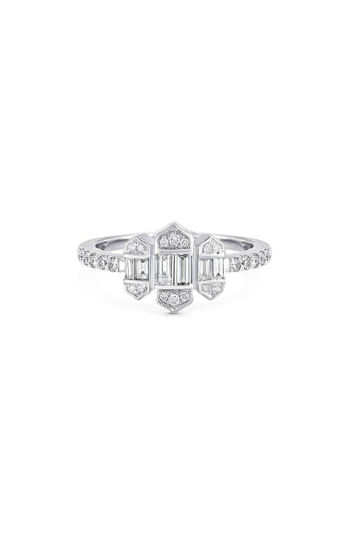 Sara Weinstock Taj Baguette Diamond Ring 18K White Gold at Nordstrom,