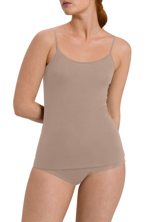 Hanro Soft Touch Camisole Taupe Grey at Nordstrom,