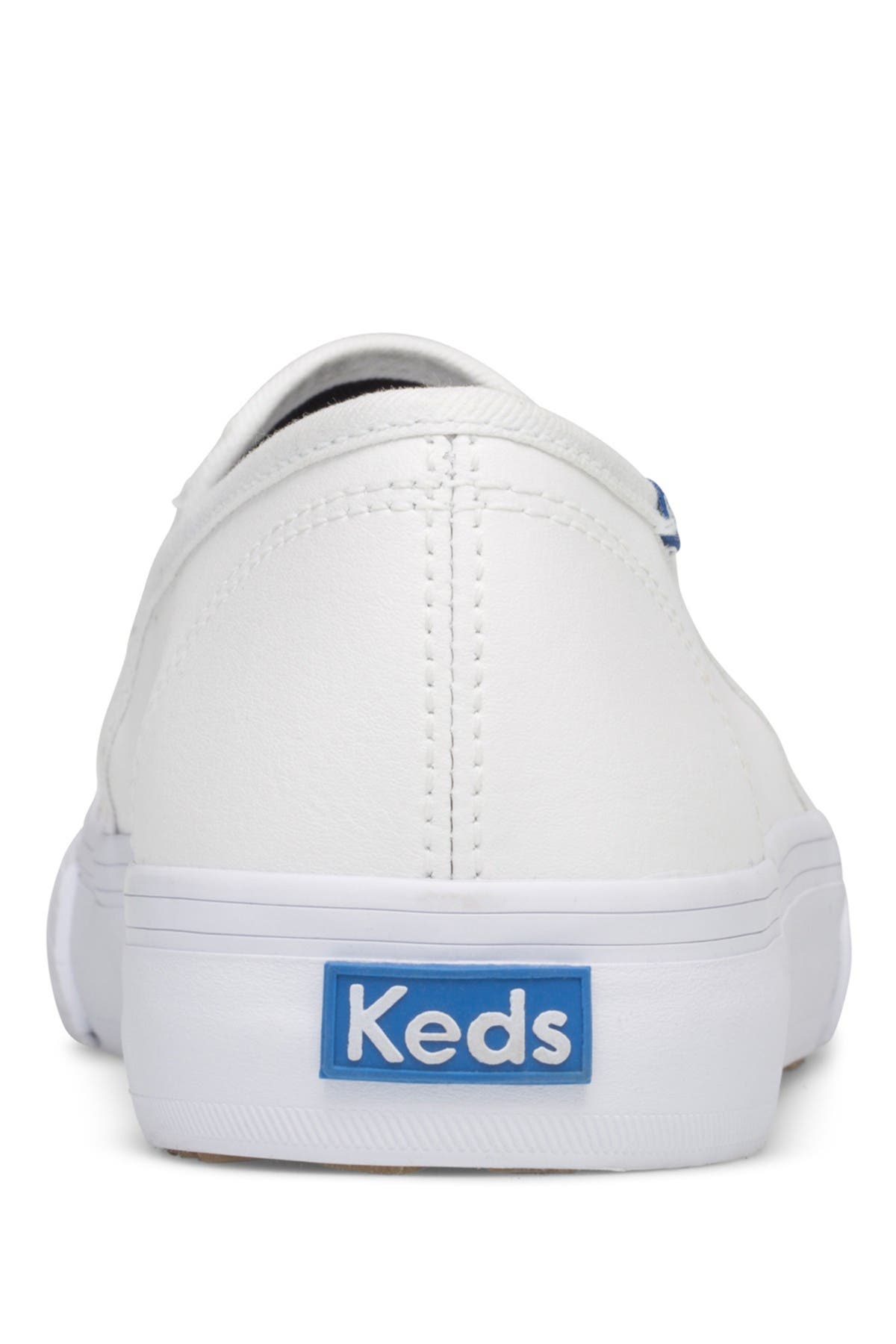 keds double decker white leather
