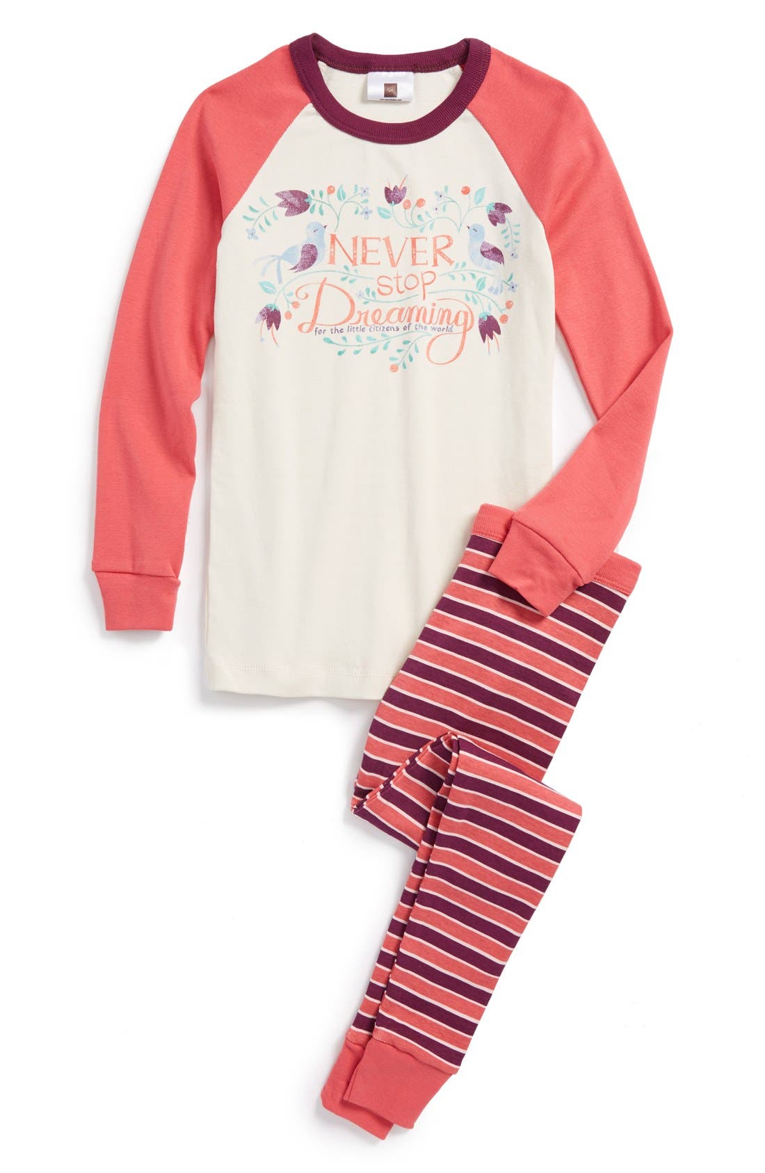 Tea Collection 'Little Citizens Dream' TwoPiece Fitted Pajamas