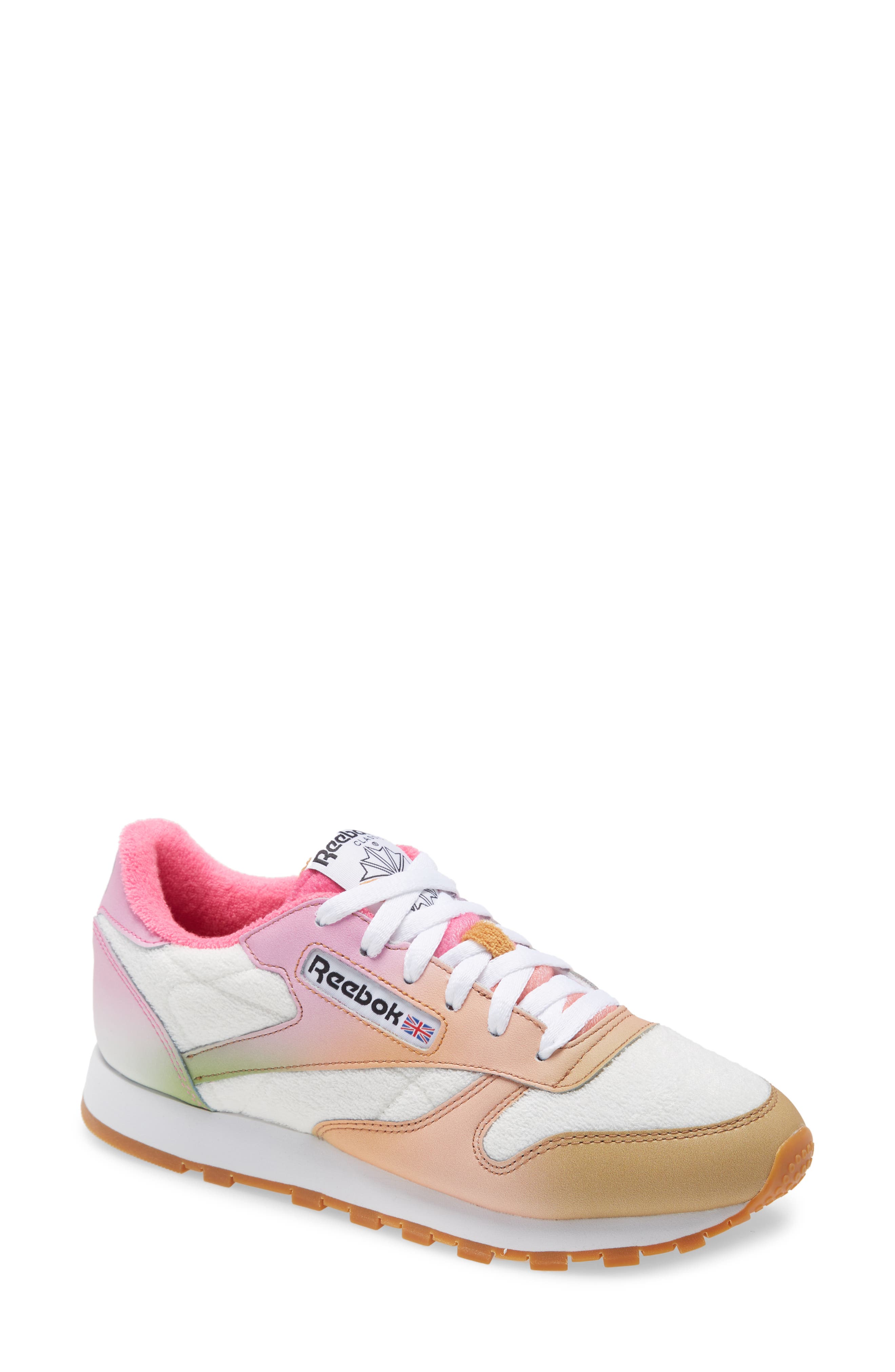 pink classic reeboks