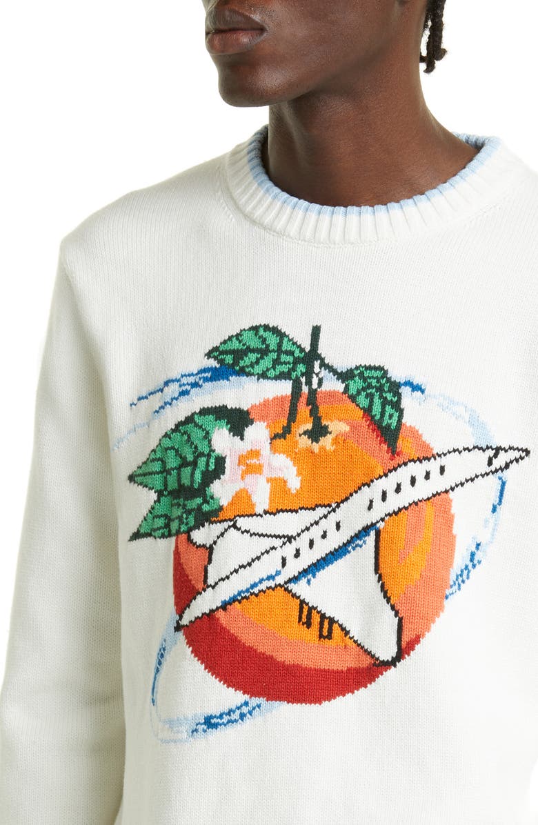 Casablanca 送関込◇Orbit Autour De L'Orange セーター - gorideec.com