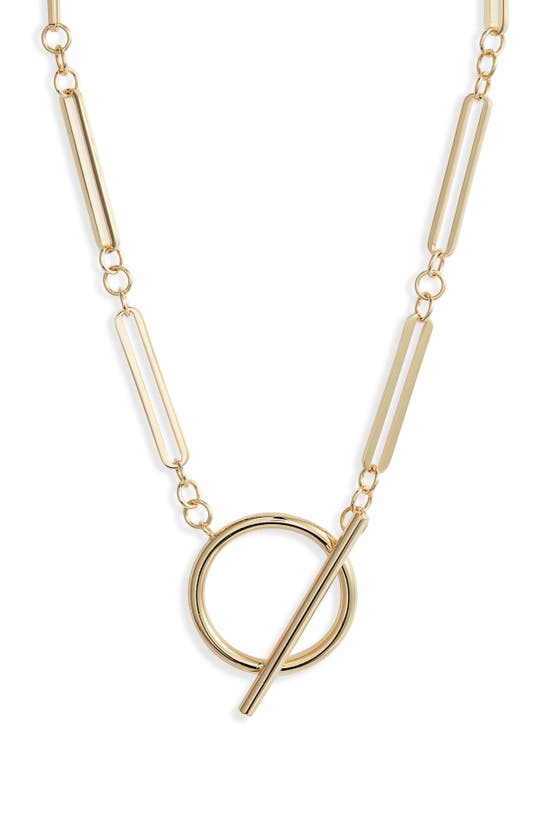 Jennifer Zeuner Geraldine Necklace In Gold