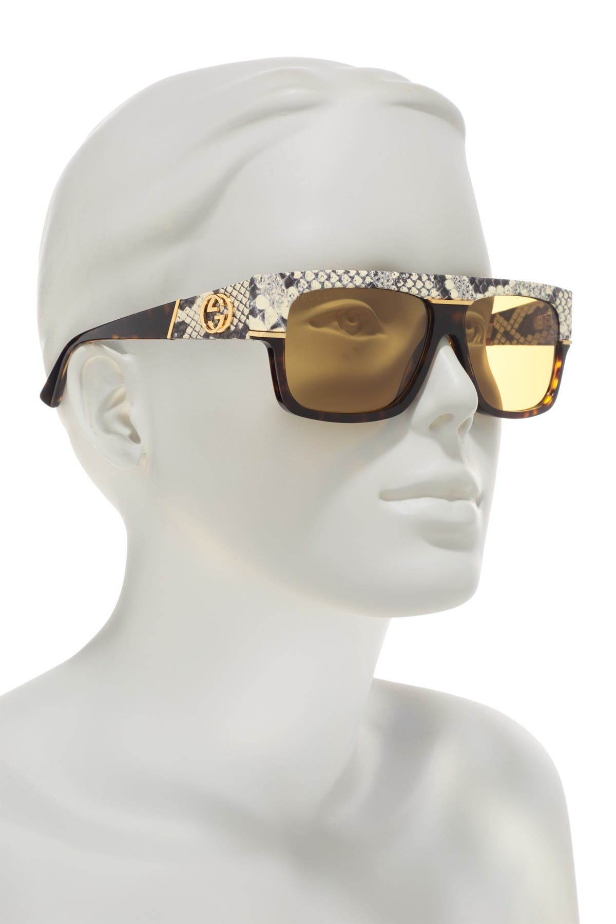 gucci snakeskin glasses