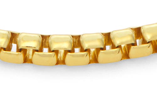Fzn Box Chain Bracelet In Yellow