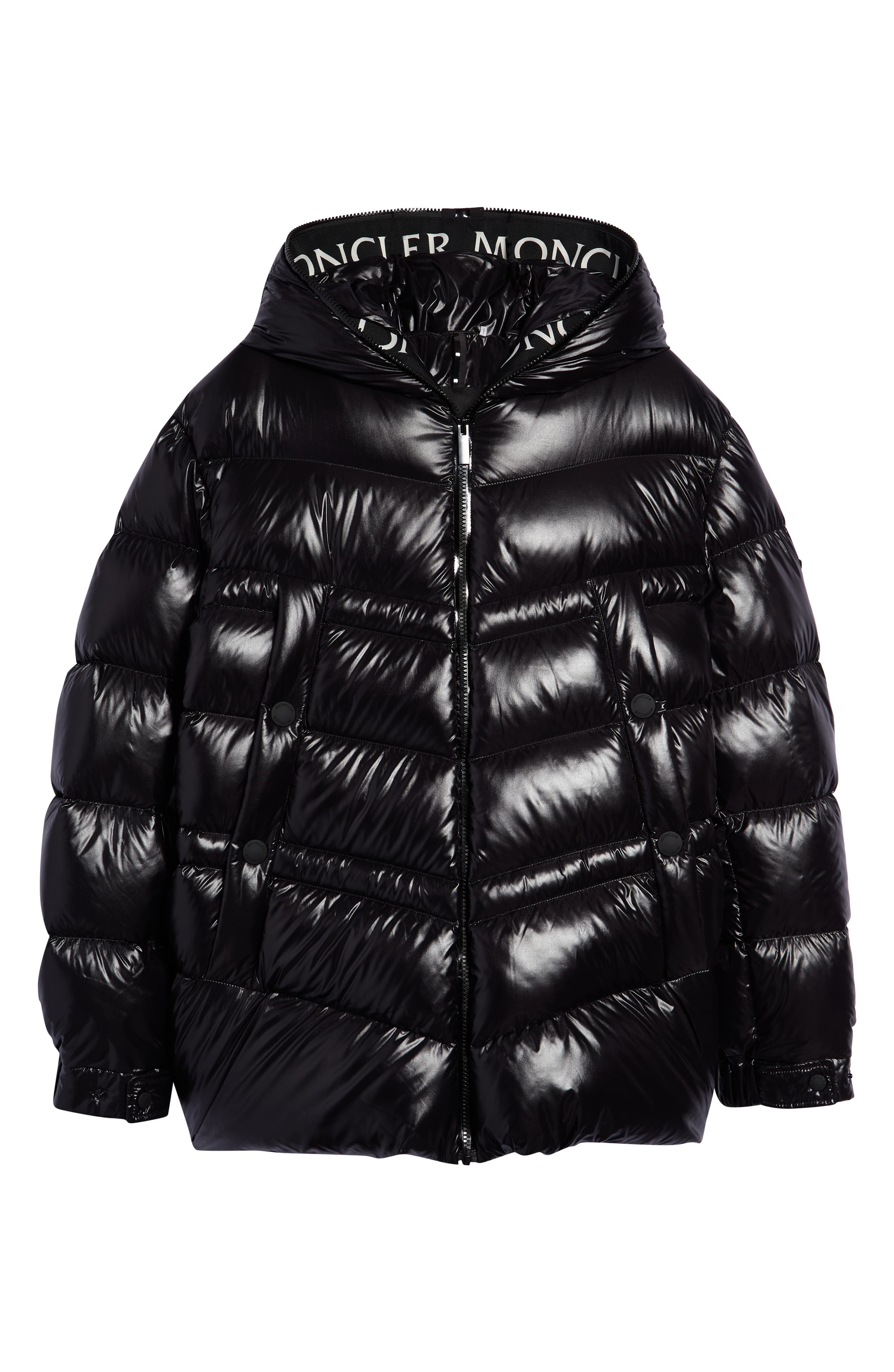 black moncler puffer jacket