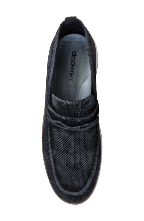 Akademiks Men's Dayton Slip-on Sneakers In Black