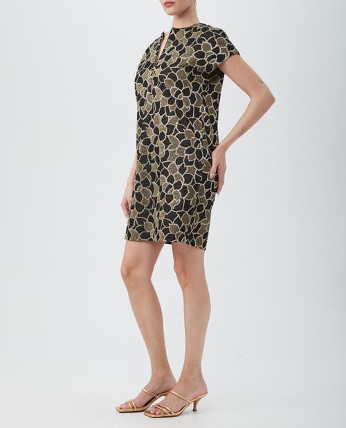 Trina Turk Hasil 2 Metallic Jacquard Knit Mini Dress In Multi