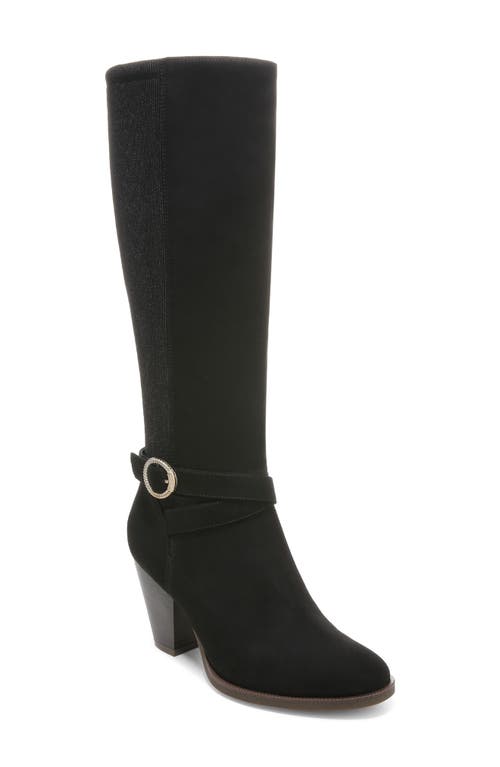 Dr. Scholl's Knockout Knee High Boot in Black