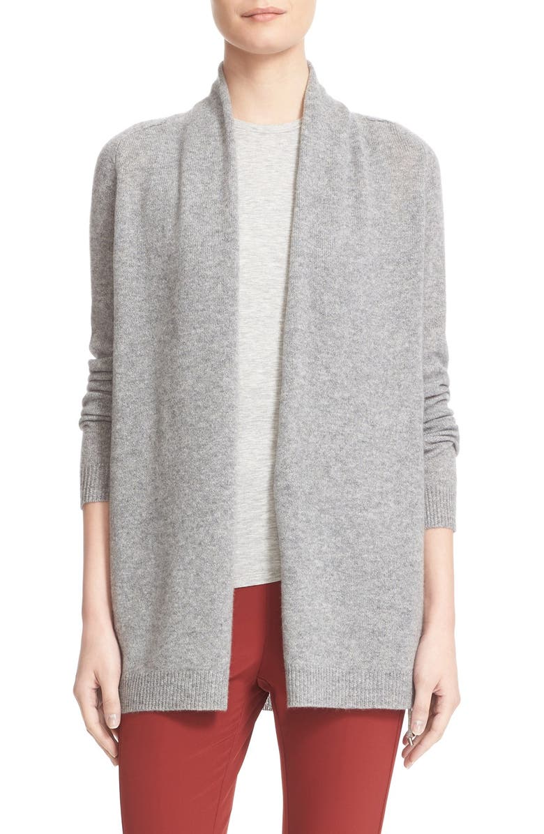 THEORY Ashtry J Cashmere Cardigan, Main, color, HUSKY