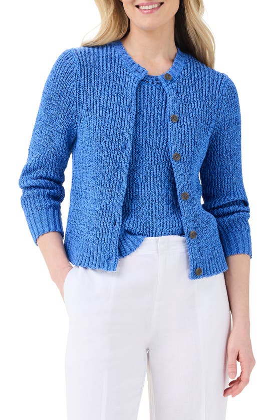 NIC + ZOE NIC+ZOE OPENWORK KNIT CARDIGAN 