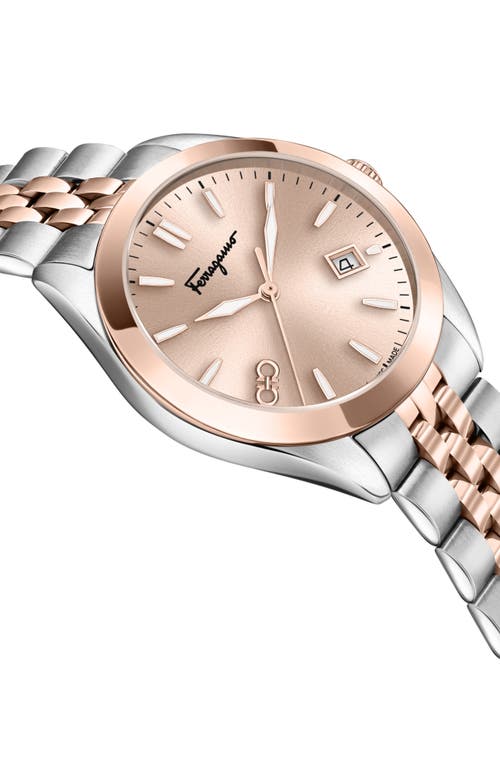 Ferragamo Classic Bracelet Watch In Gold