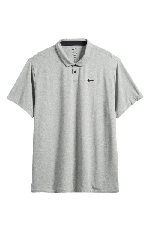 Nike Golf Dri-FIT Heathered Golf Polo in Cargo Khaki/Black 