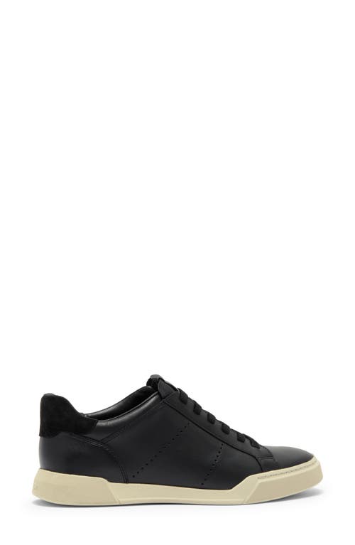 Vince Mercer Sneaker In Black/ivory