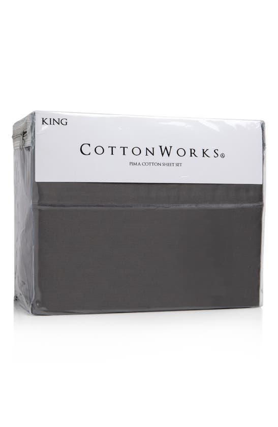 BEDHOG BEDHOG 4-PIECE 1000 THREAD COUNT PIMA COTTON SHEET SET