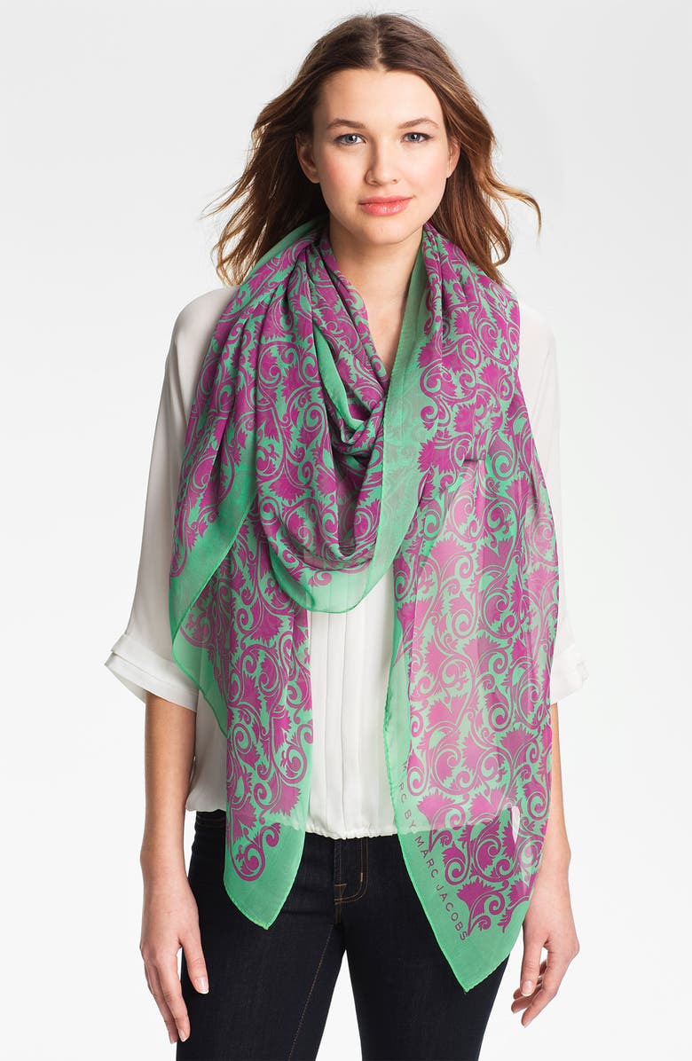 MARC BY MARC JACOBS 'Tootsie Flower' Silk Scarf | Nordstrom