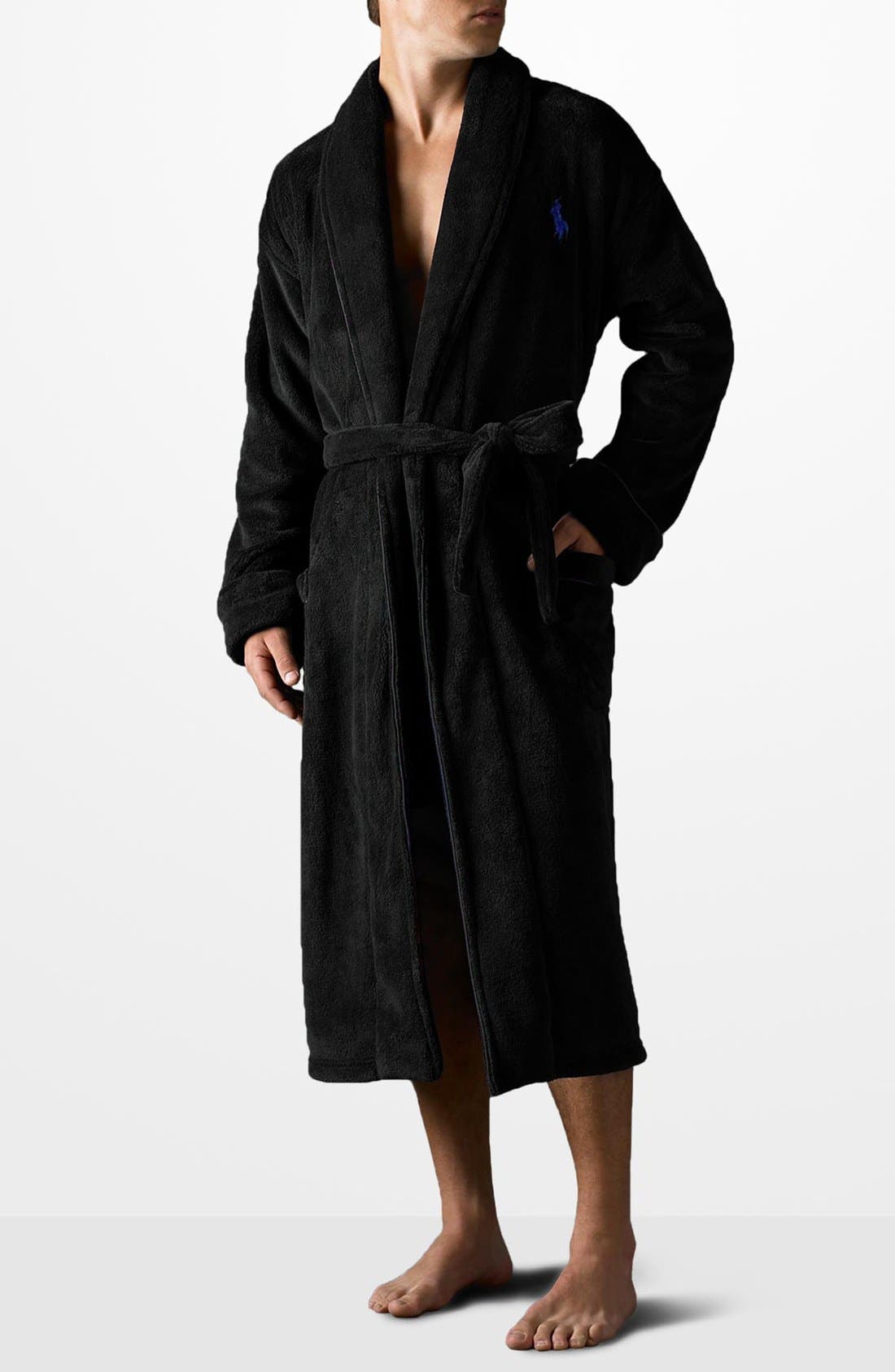 Polo Ralph Lauren Microfiber Robe Nordstrom