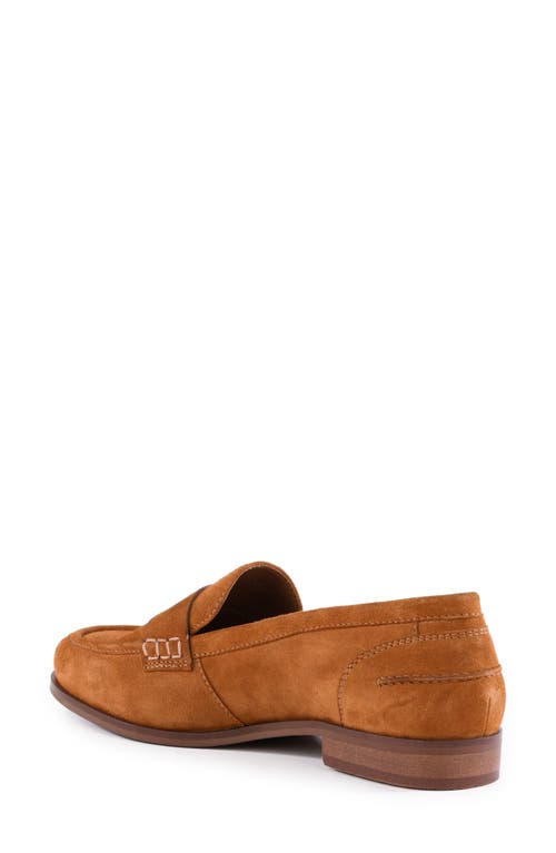 Shop Seychelles Sooner Or Later Loafer In Chestnut Leather