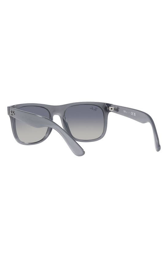 RAY BAN RAY-BAN KIDS' JUNIOR JUSTIN 48MM GRADIENT SMALL SQUARE SUNGLASSES