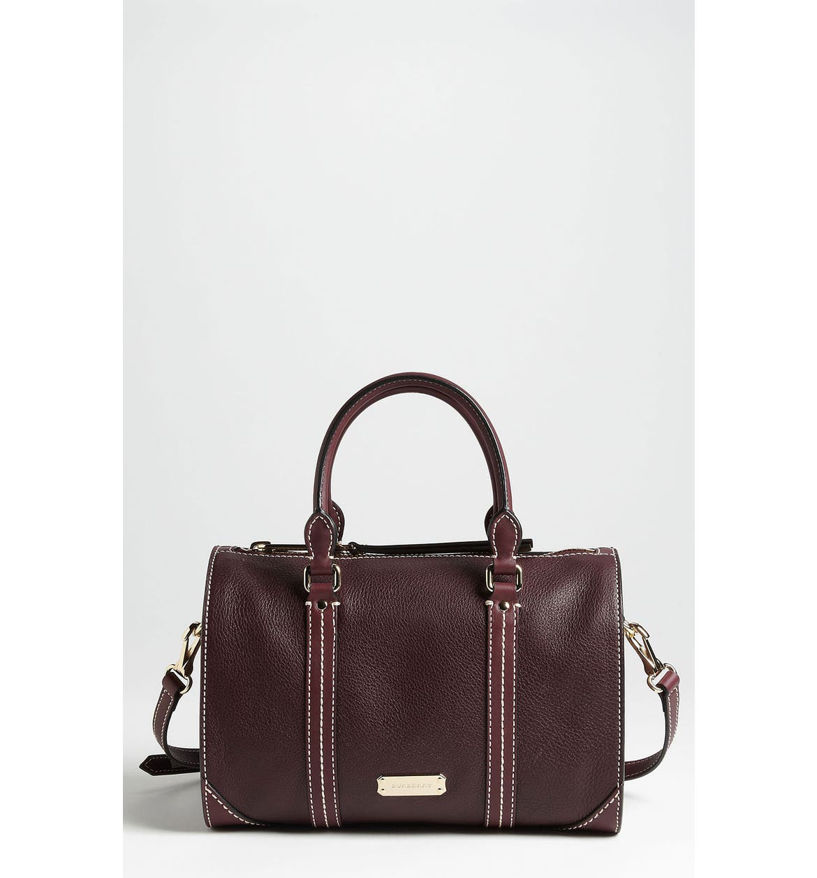 Burberry 'Alchester -Small' Leather Bowling Bag | Nordstrom