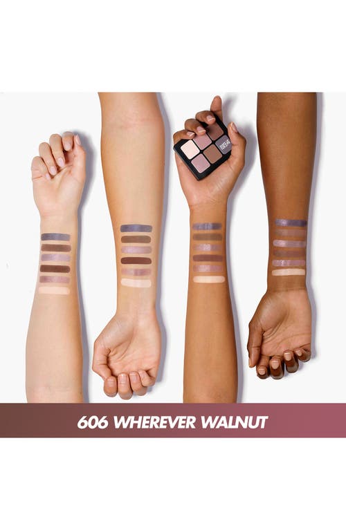 Shop Make Up For Ever Artist To Go Mini Eyeshadow Palette In 606 - Wherever Walnut