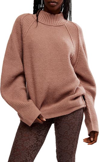 Free People Sunbeam Oversize Turtleneck Sweater Nordstrom