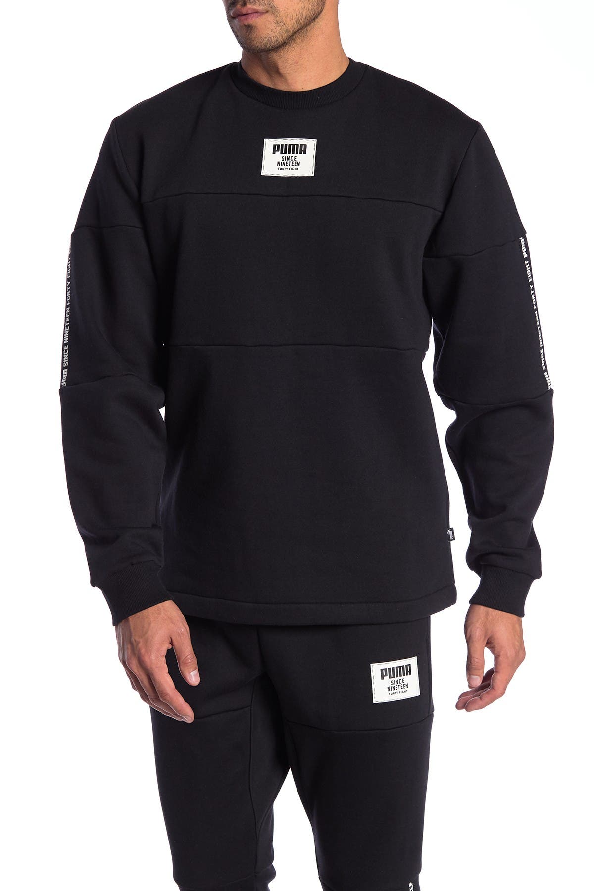 puma crew neck sweater