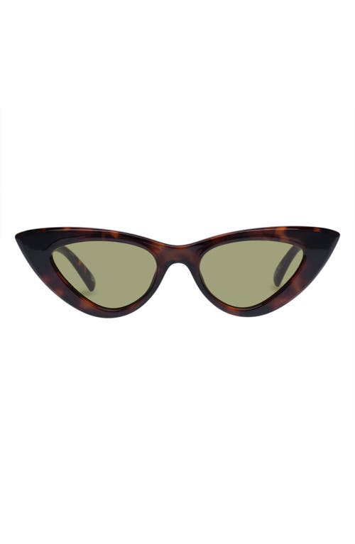 Le Specs Hypnosis 50mm Cat Eye Sunglasses in Dark Tort at Nordstrom