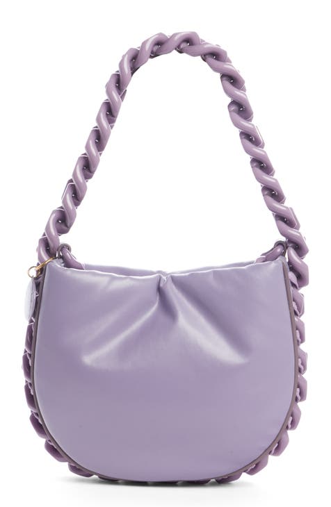 light purple designer bag