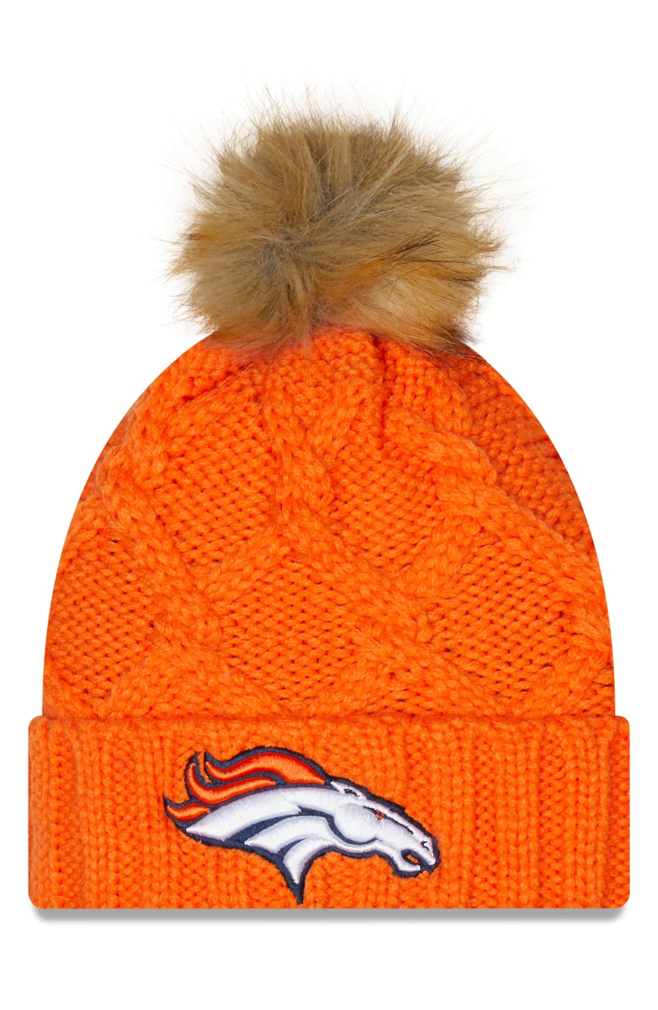 new era broncos beanie