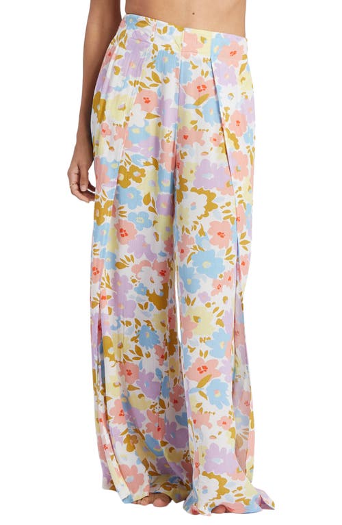 Billabong Split Spirit Floral Wide Leg Pants at Nordstrom,