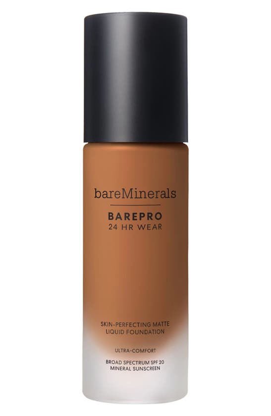 Shop Bareminerals Barepro 24hr Wear Skin-perfecting Matte Liquid Foundation Mineral Spf 20 Pa++ In Deep 51 Neutral