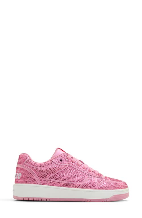 Shop Aldo X Barbie City Sneaker In Smooth Fuchsia