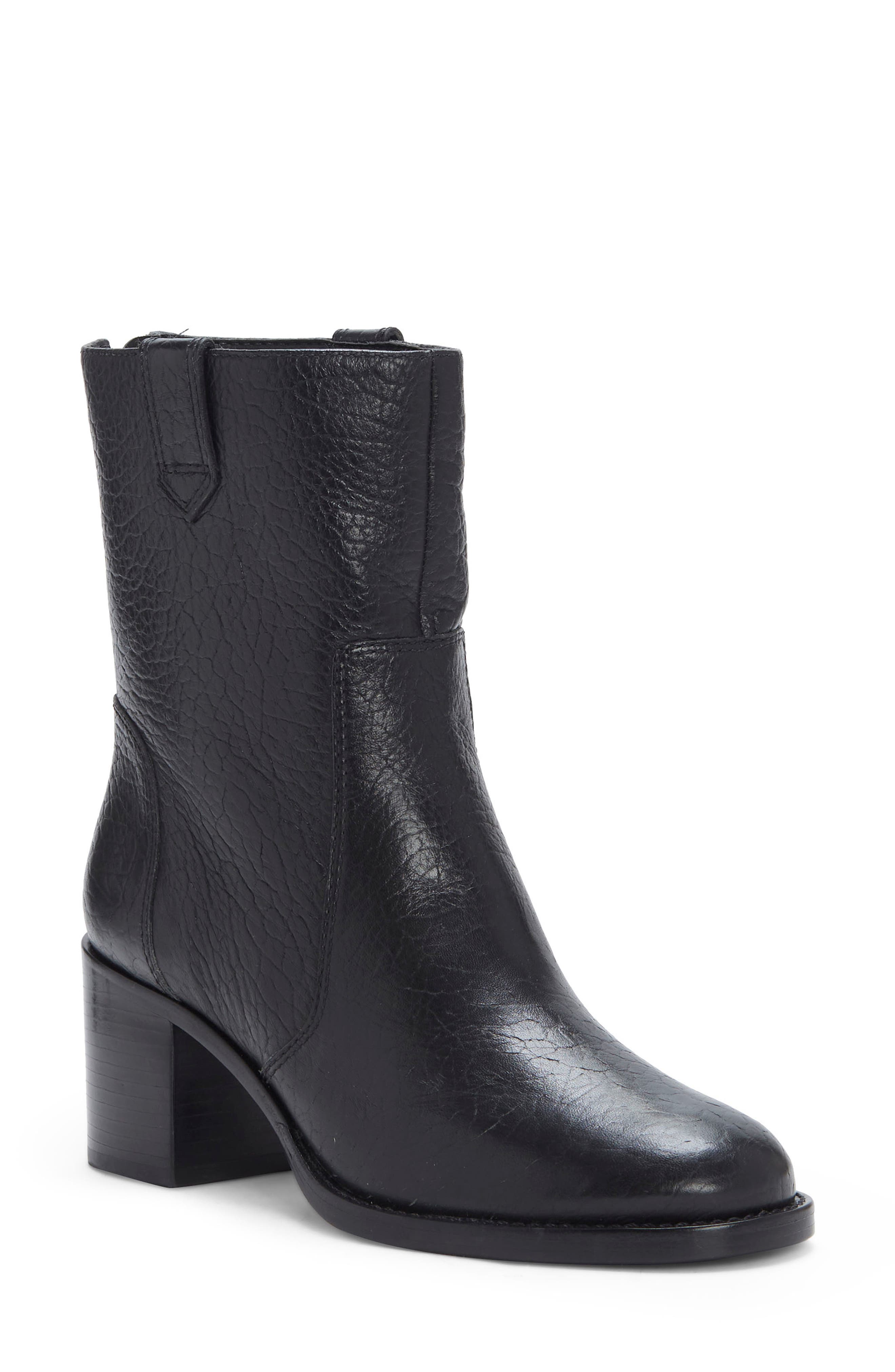 vince camuto booties gray