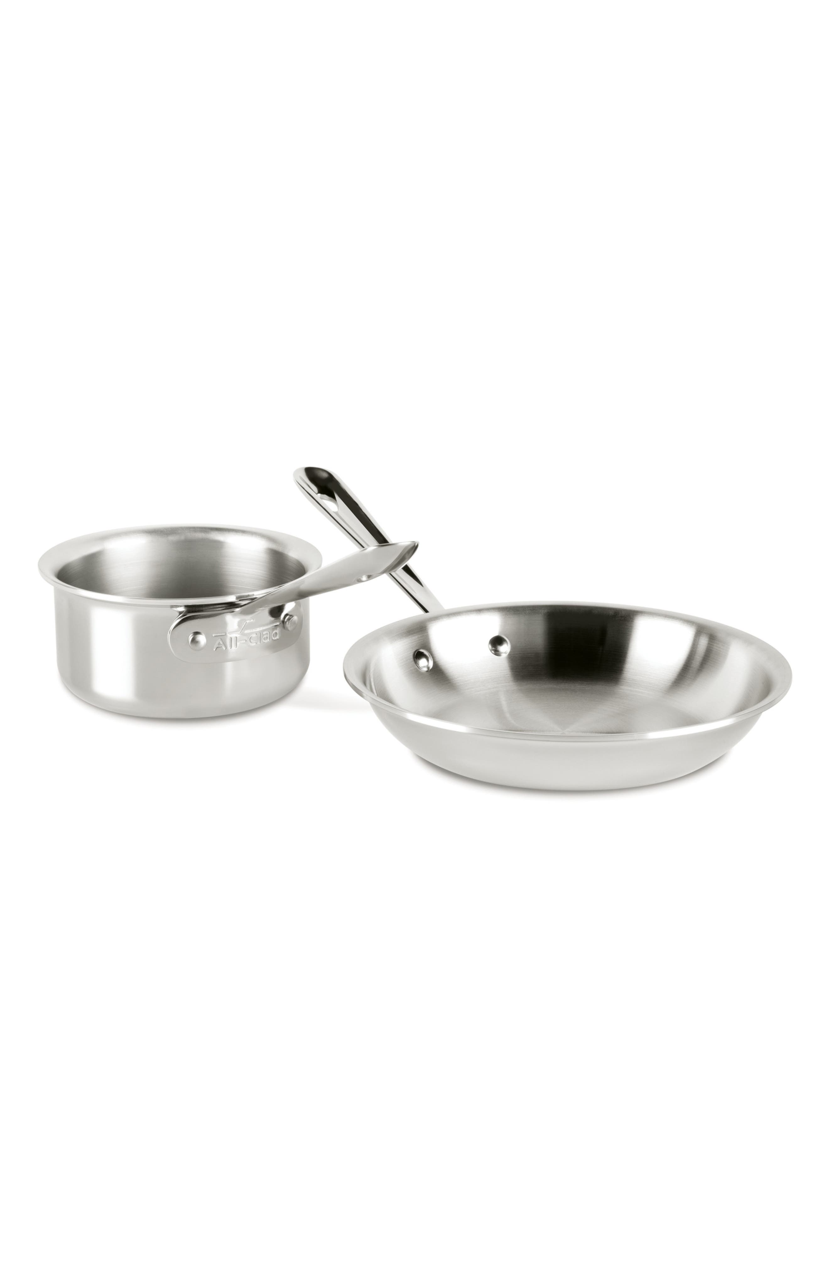 AllClad 2Piece D3 Stainless Steel Cookware Set Nordstrom