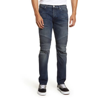 Hudson Jeans Blinder Biker Ripped Skinny Fit Jeans, Blue