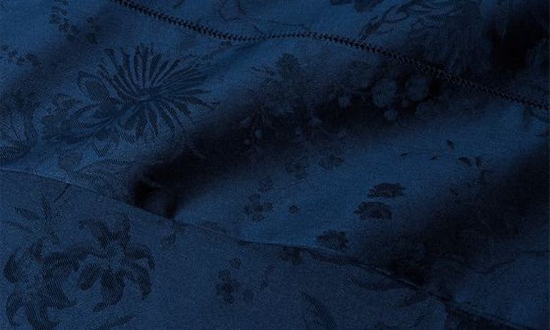 Polo Ralph Lauren Bethany Floral Jacquard Sheet Set In Polo Navy