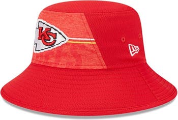 New Era Kansas City Chiefs Red Basic Safari Bucket Hat