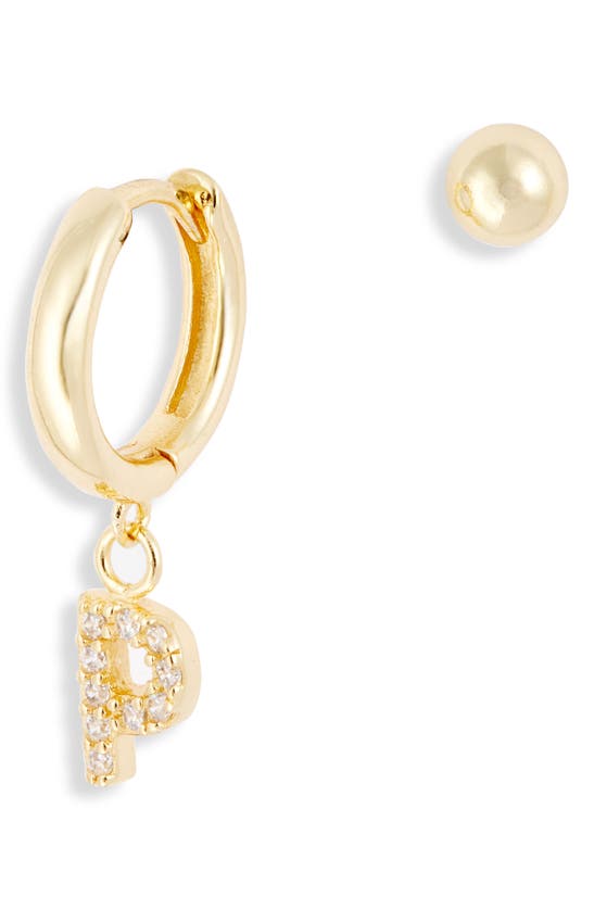 Argento Vivo Mismatched Hoop & Stud Earrings In Gold - P