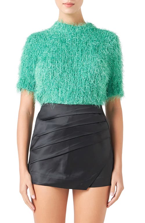 Endless Rose Fuzzy Sweater at Nordstrom,