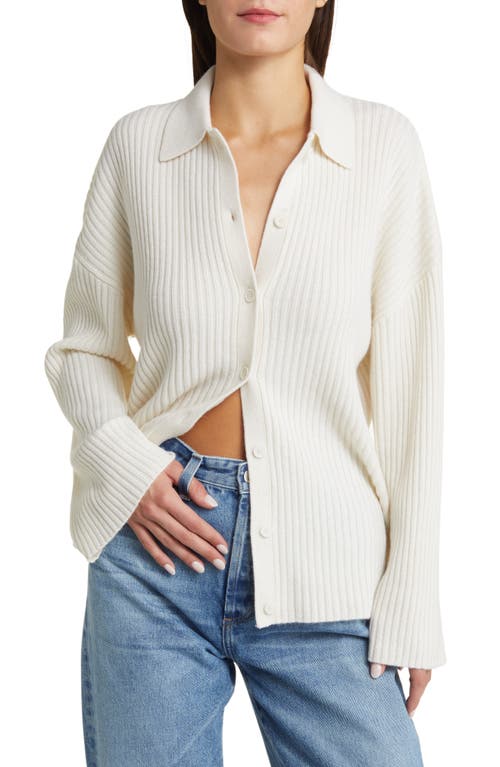 Fantino Recycled Cashmere Blend Cardigan in Gossamer