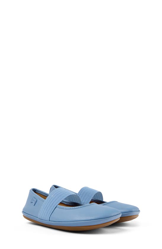 Camper Kids' Right Mary Jane Ballet Flat In Medium Blue