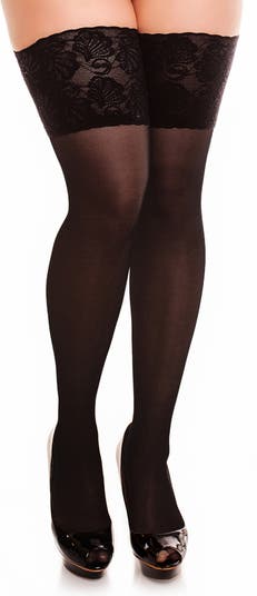 Finally! Plus Size Stockings Up to 4X: A Glamory Hosiery Review