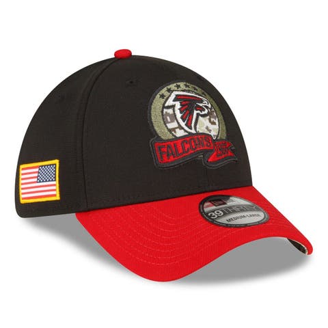 Men's New Era Black/Red Kansas City Chiefs 2022 Salute To Service 39THIRTY  Flex Hat