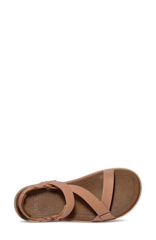 Shop Teva Madera Wedge Sandal In Tigers Eye