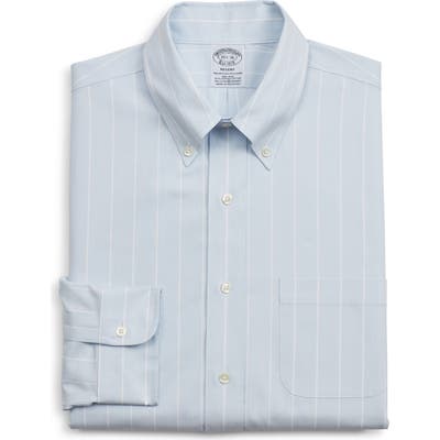 Brooks Brothers Regent Regular Fit Stripe Dress Shirt