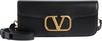 VALENTINO GARAVANI Valentino Garavani VLOGO leather shoulder bag