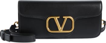 VALENTINO GARAVANI VLOGO leather shoulder bag