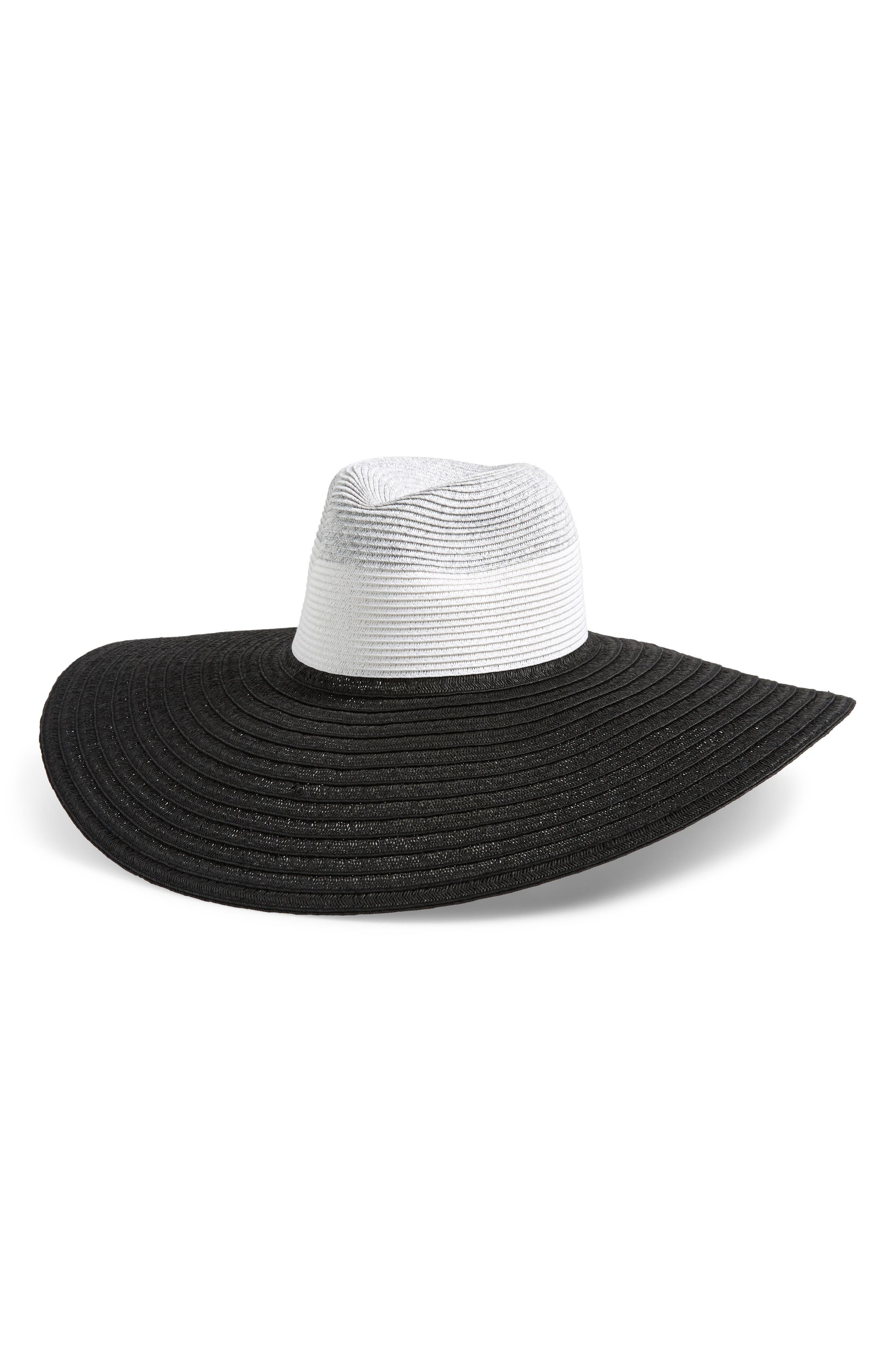 Halogen® Drama Straw Panama Hat  Nordstrom