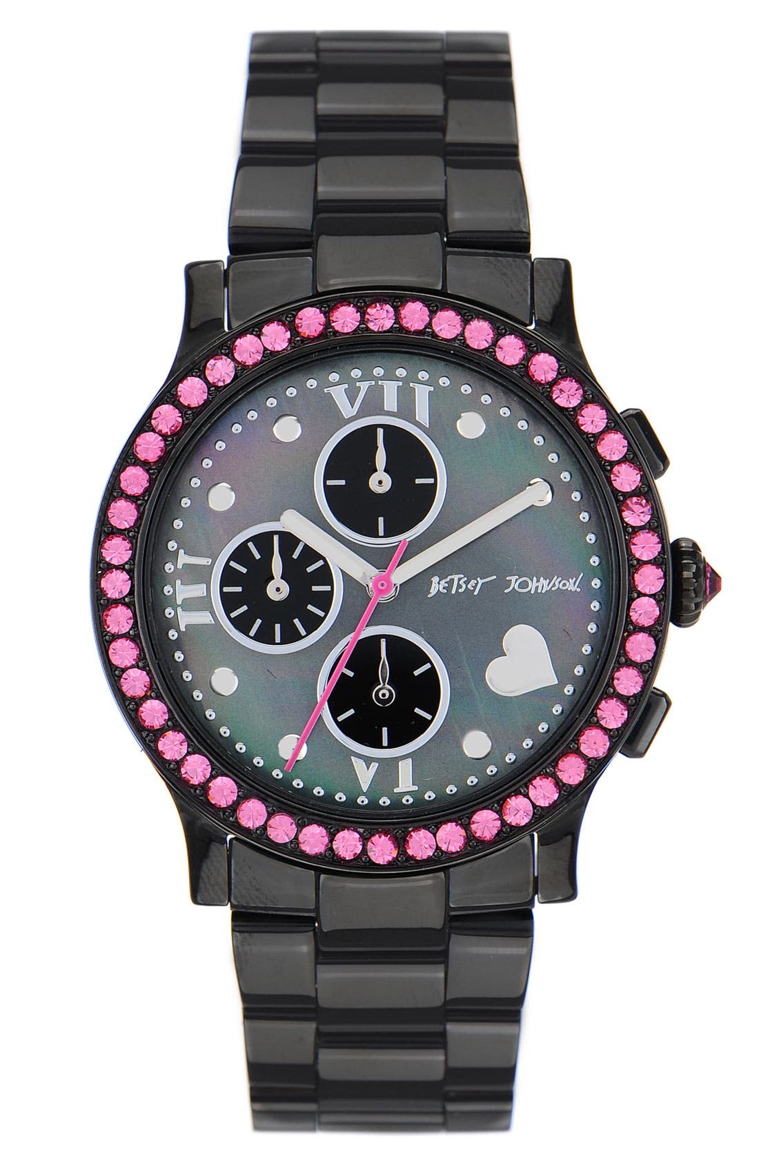 Betsey Johnson 'Bling Bling Time' Bracelet Watch | Nordstrom